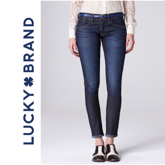 lucky sienna cigarette jeans